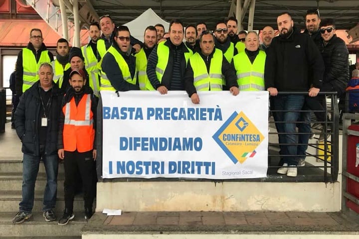 Lamezia, Confintesa blocca l’accordo sindacale: “Ora si riparli di stabilizzazione e di tutela reale dei lavoratori”