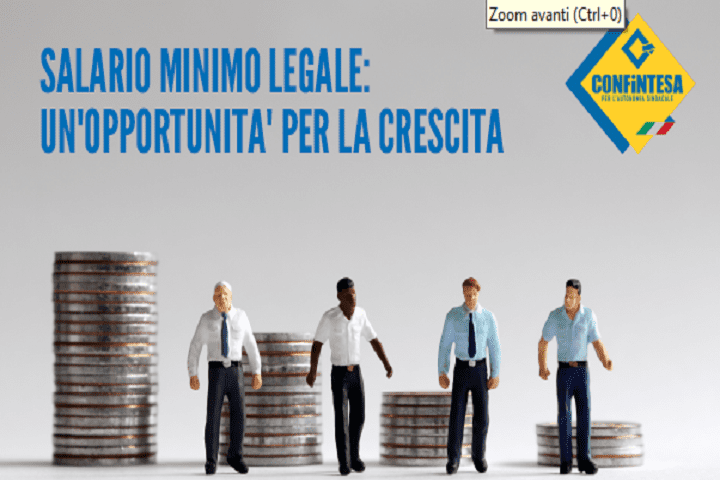 Giovedì 18 novembre p.v. si terrà un convegno dal titolo “Salario Minimo Legale: un’opportunità per la crescita”